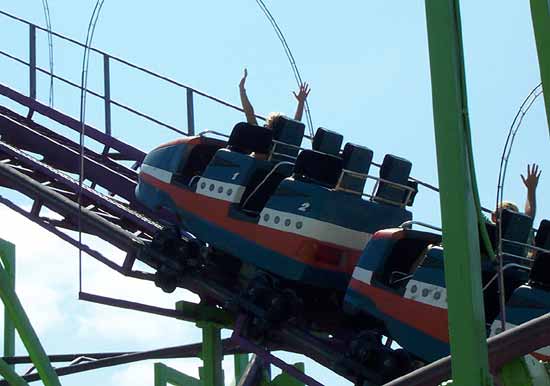 The Windstorm Rolelrcoaster @ Old Town, Kissimmee Florida