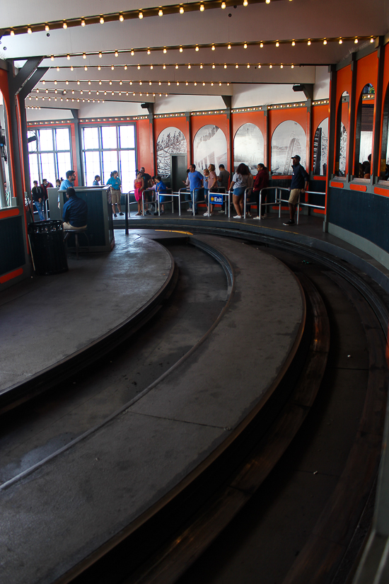 The Giant Dipper rollercoaster at Santa Cruz Beach Boardwalk, Santa Cruz, California