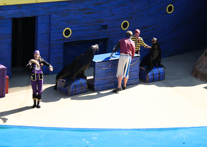 Clyde & Seymore Take Pirate Island at SeaWorld Orlando, Orlando, Florida