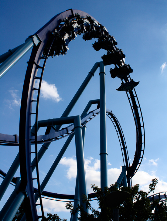 The Manta Rollercoaster at SeaWorld Orlando, Orlando, Florida