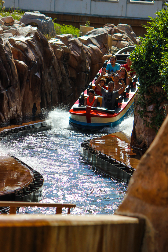 The Journey to Atlantis roller coaster at SeaWorld Orlando, Orlando, Florida
