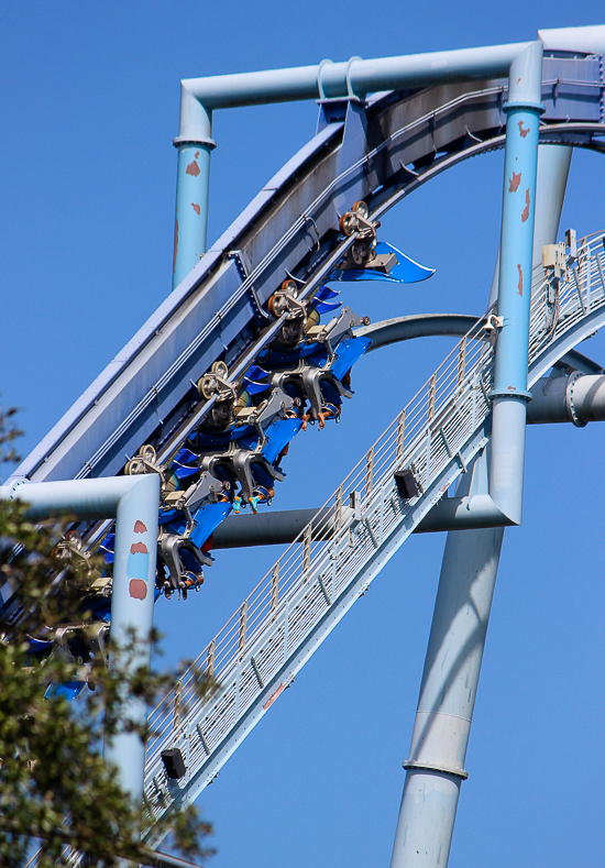 The Manta Rollercoaster at SeaWorld Orlando, Orlando, Florida