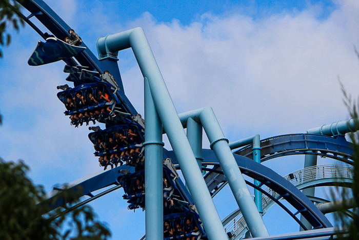 The Manta Rollercoaster at SeaWorld Orlando, Orlando, Florida
