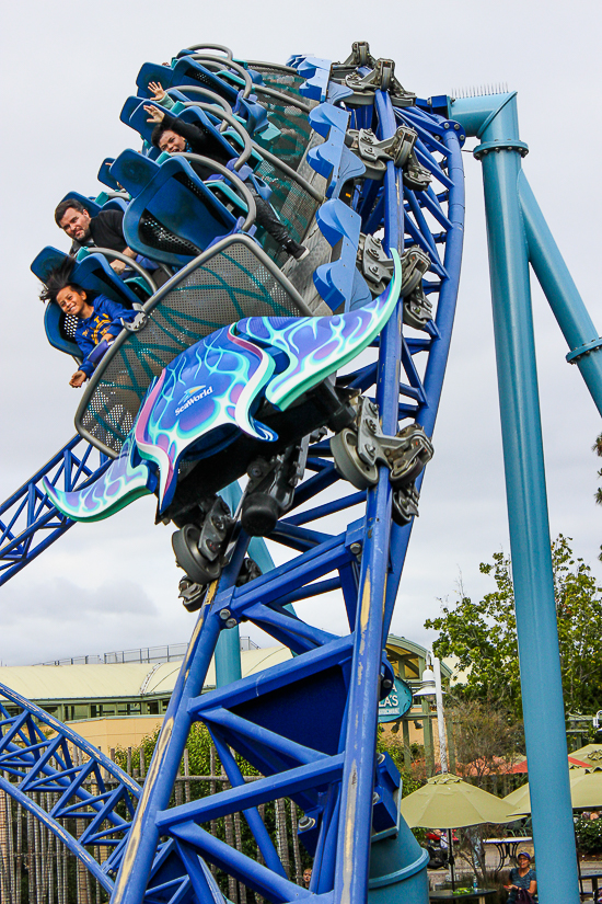 The Manta Rollercoaster at SeaWorld San Diego, San Diego, California