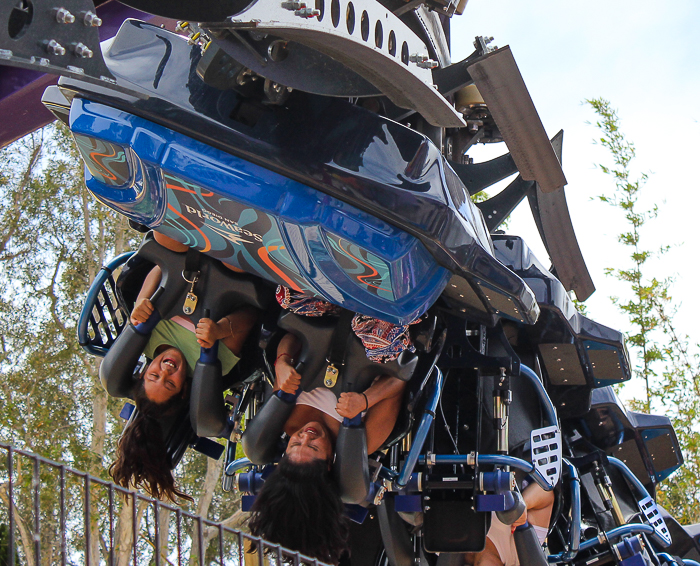 The Tidal Twister rollercoaster at SeaWorld San Diego, San Diego, California