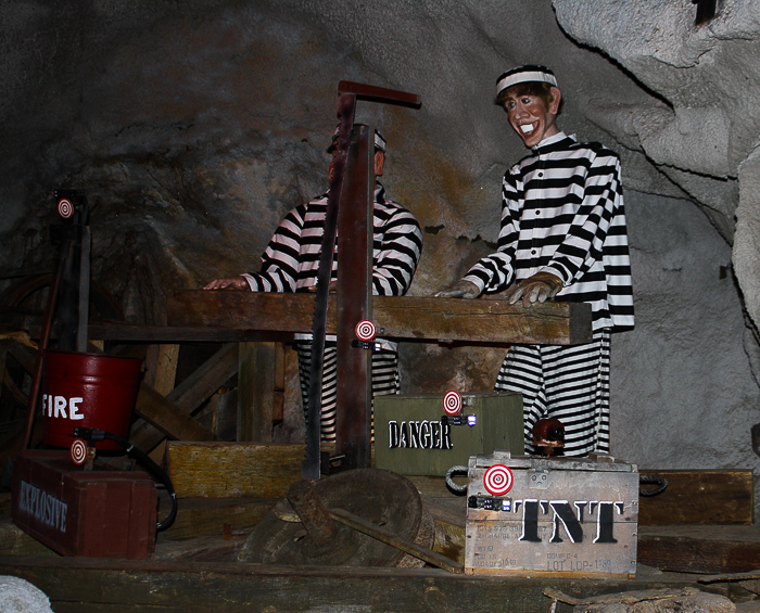 The Flooded Mine at Silver Dollar City, Branson, Missouri