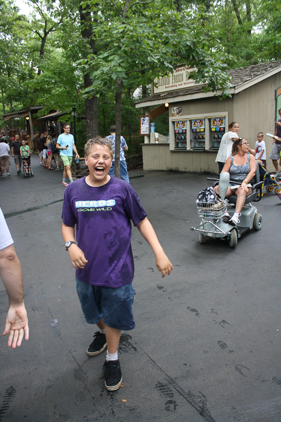 The American Plunge at Silver Dollar City, Branson, Missouri