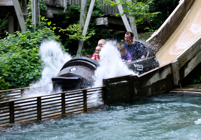 The American Plunge at Silver Dollar City, Branson, Missouri