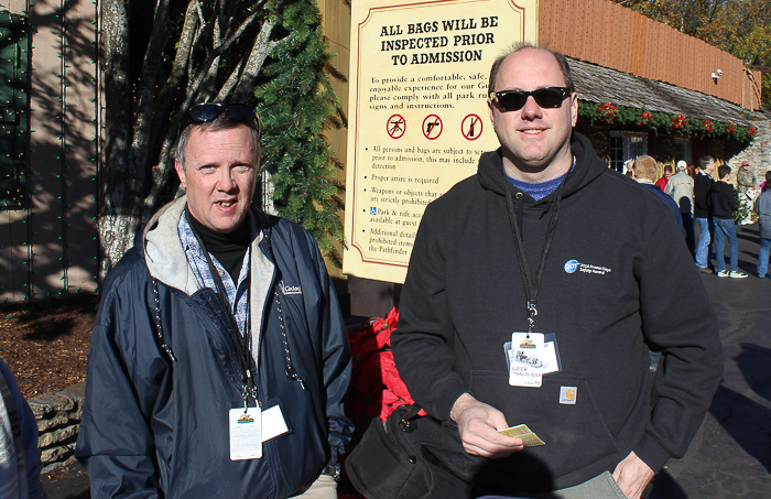 The American Coaster Enthusiasts Coaster Christmas event at Silver Dollar City, Branson, Missouri