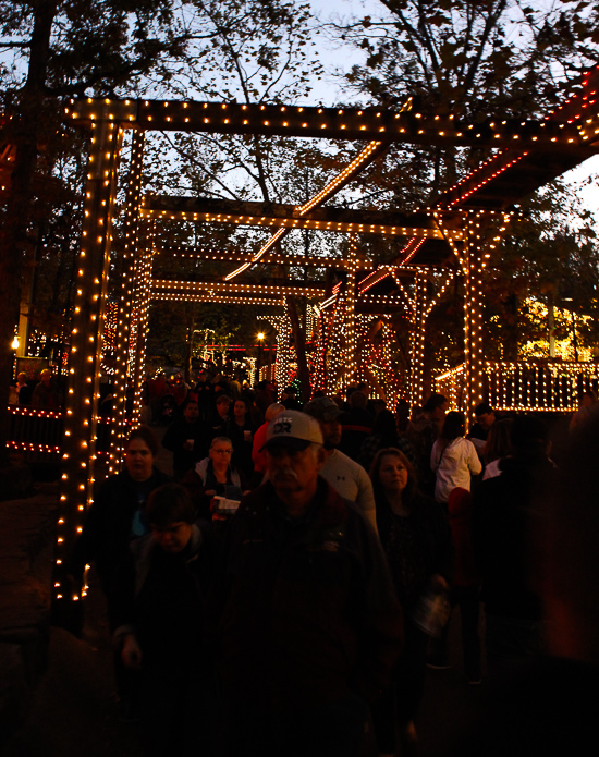 The American Coaster Enthusiasts Coaster Christmas event at Silver Dollar City, Branson, Missouri