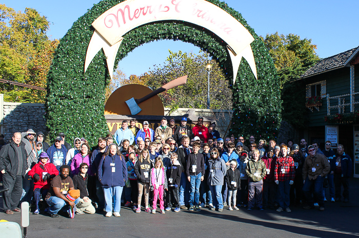 The American Coaster Enthusiasts Coaster Christmas event at Silver Dollar City, Branson, Missouri