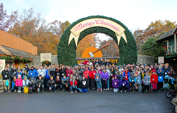 The American Coaster Enthusiasts Coaster Christmas event at Silver Dollar City, Branson, Missouri