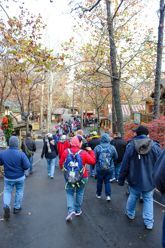 The American Coaster Enthusiasts Coaster Christmas event at Silver Dollar City, Branson, Missouri