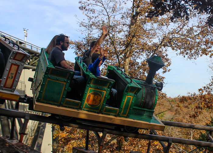 The American Coaster Enthusiasts Coaster Christmas event at Silver Dollar City, Branson, Missouri
