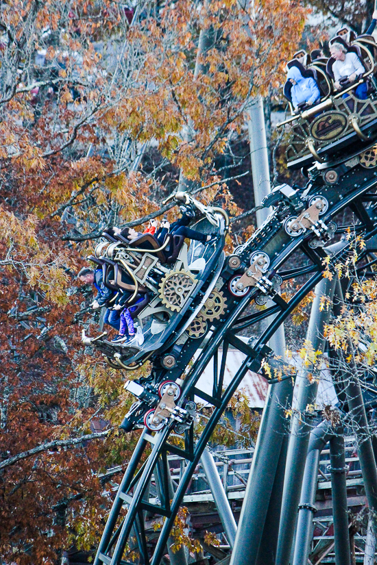 The American Coaster Enthusiasts Coaster Christmas event at Silver Dollar City, Branson, Missouri