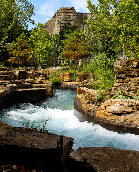Mystic River Falls at Silver Dollar City, Branson, Missouri