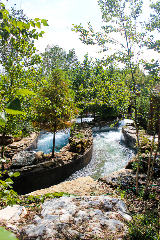 Mystic River Falls at Silver Dollar City, Branson, Missouri