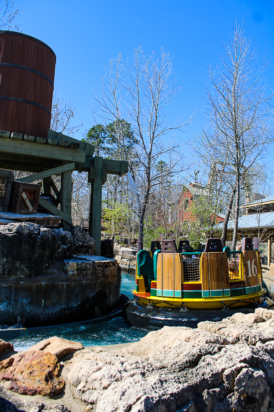 The Media Preview for Fire in the Hole at Silver Dollar City, Branson, Missouri