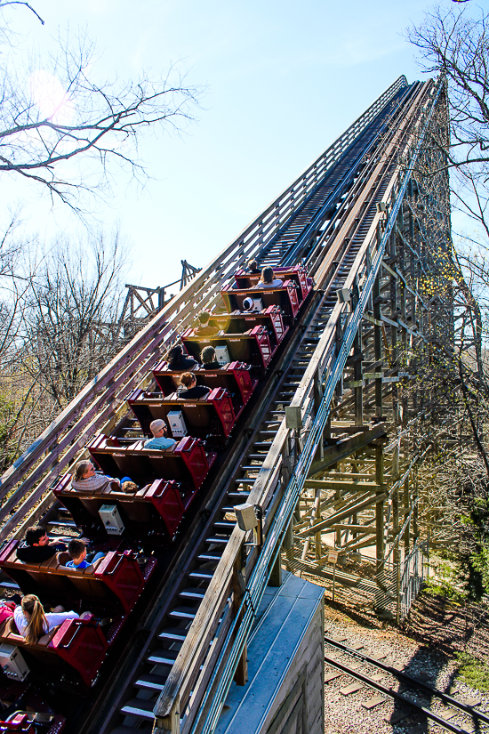 Fire in the Hole at Silver Dollar City, Branson, Missouri