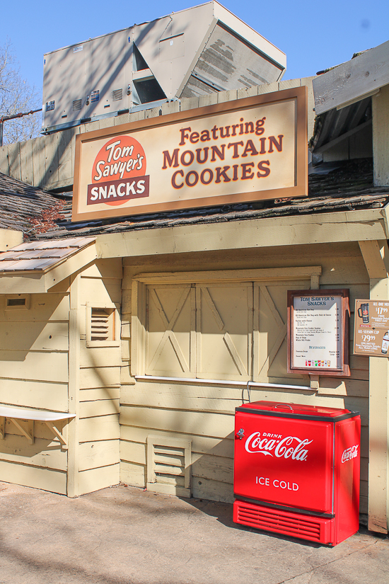 The final day of Fire in the Hole at Silver Dollar City, Branson, Missouri