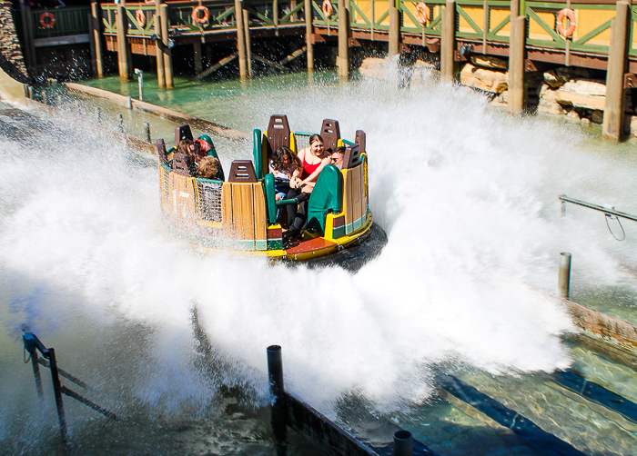 The final day of Fire in the Hole at Silver Dollar City, Branson, Missouri