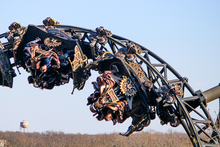 The final day of Fire in the Hole at Silver Dollar City, Branson, Missouri