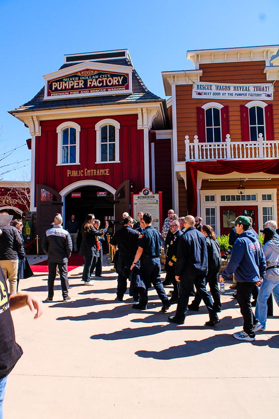 The final day of Fire in the Hole at Silver Dollar City, Branson, Missouri