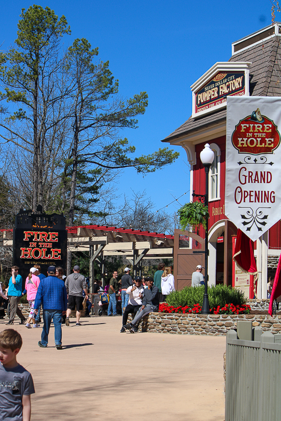 Fire in the Hole at Silver Dollar City, Branson, Missouri