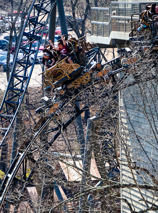Time Traveler at Silver Dollar City, Branson, Missouri