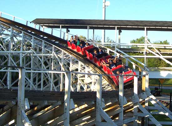The Wild One Rollercoaster At Six Flags America, Largo, MD