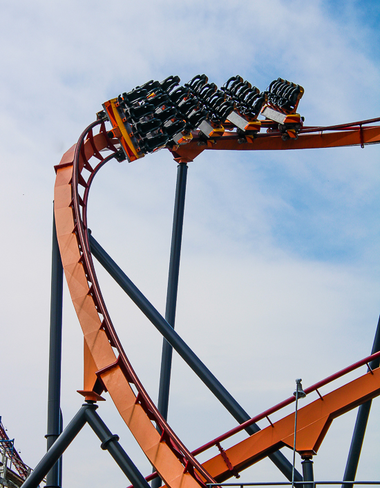 The Firebird Rollercoaster at Six Flags America, Upper Marlboro, MD
