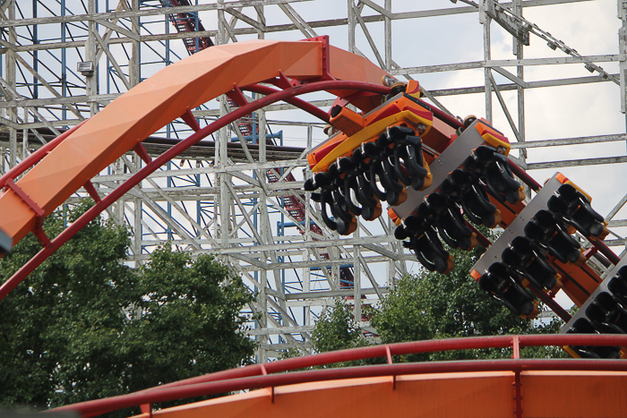 The Firebird Rollercoaster at Six Flags America, Upper Marlboro, MD