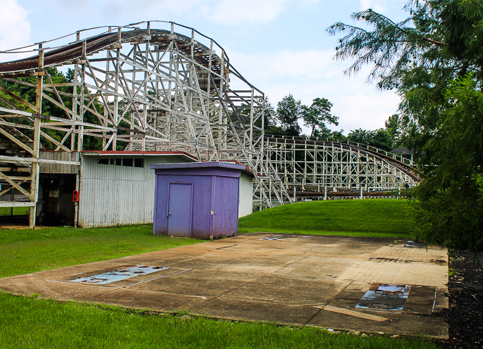 The Wild One Rollercoaster at Six Flags America, Upper Marlboro, MD