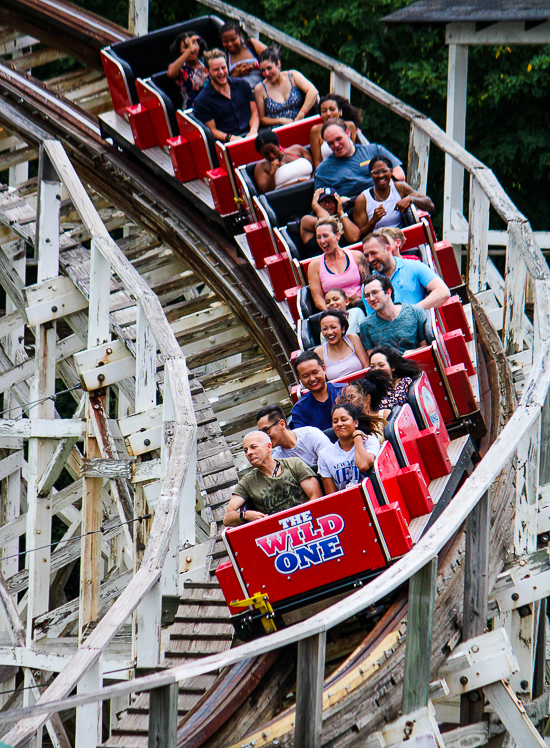 The Wild One at Six Flags America, Upper Marlboro, MD