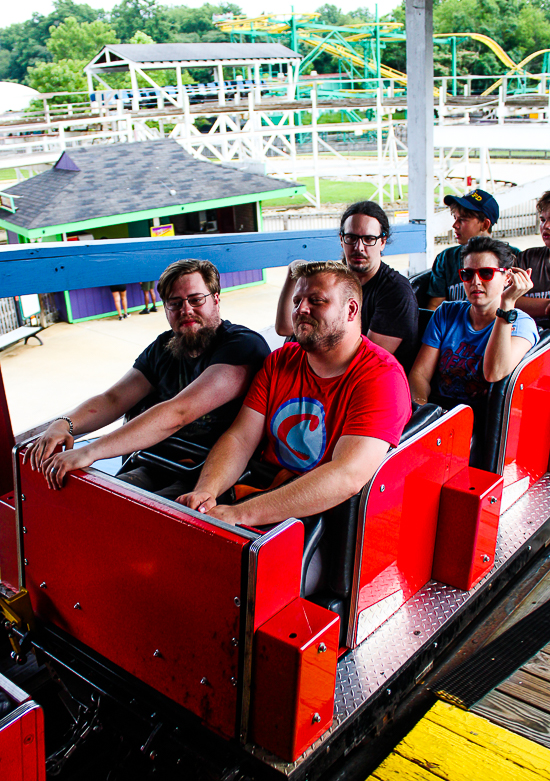 The Wild One rollercoasterl at Six Flags America, Upper Marlboro, MD