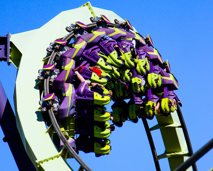 The Medusa Roller Coaster at Six Flags Discovery Kingdom, Vallejo, California