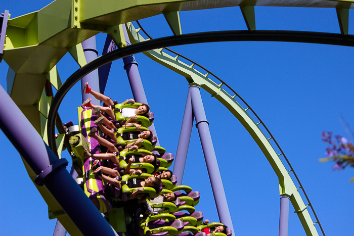 The Medusa Roller Coaster at Six Flags Discovery Kingdom, Vallejo, California