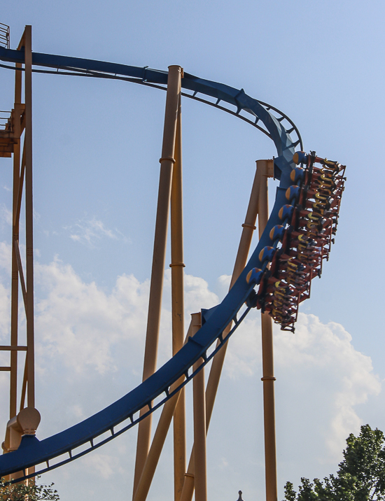 The Goliath Rollercoaster at Six Flags Fiesta Texas, San Antonio, Texas