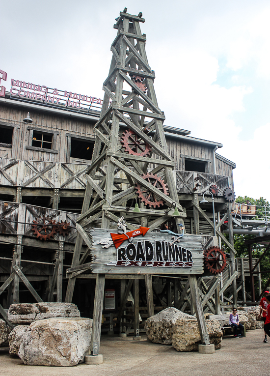 Roadrunner Express Rollercoaster at Six Flags Fiesta Texas, San Antonio, Texas