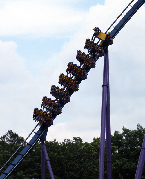 The Bizarro Rollercoaster at Six Flags Great Adventure, Jackson, New Jersey
