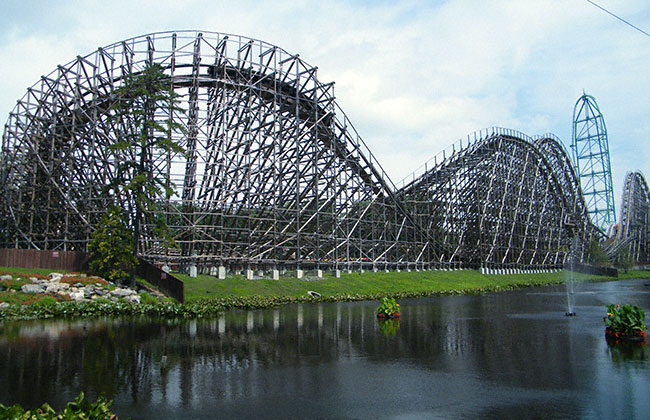 El Toro Rollercoaster at Six Flags Great Adventure, Jackson, New Jersey