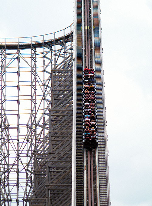 El Toro Rollercoaster at Six Flags Great Adventure, Jackson, New Jersey