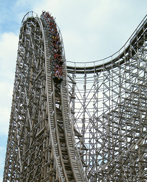 El Toro Rollercoaster at Six Flags Great Adventure, Jackson, New Jersey