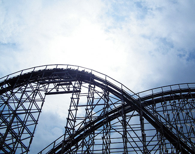 El Toro Rollercoaster at Six Flags Great Adventure, Jackson, New Jersey
