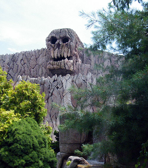 Skull Mountain at Six Flags Great Adventure, Jackson, New Jersey