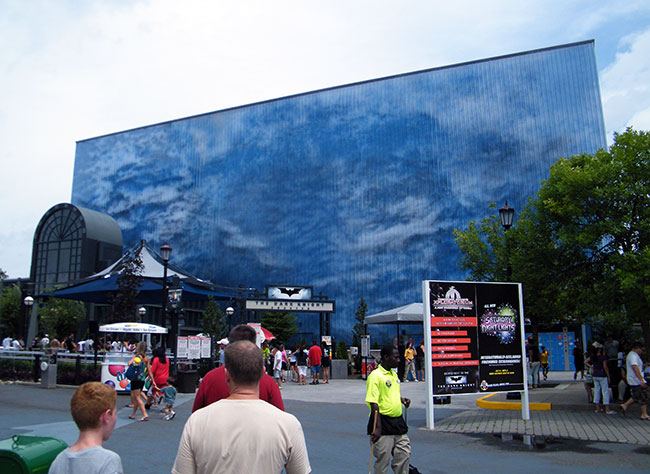 The Dark Knight Rollercoaster at Six Flags Great Adventure, Jackson, New Jersey