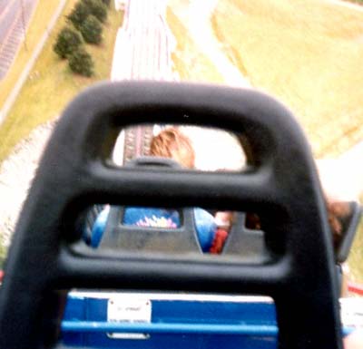 The Whizzer Roller Coaster at Six Flags Great America, Gurnee, Illinois