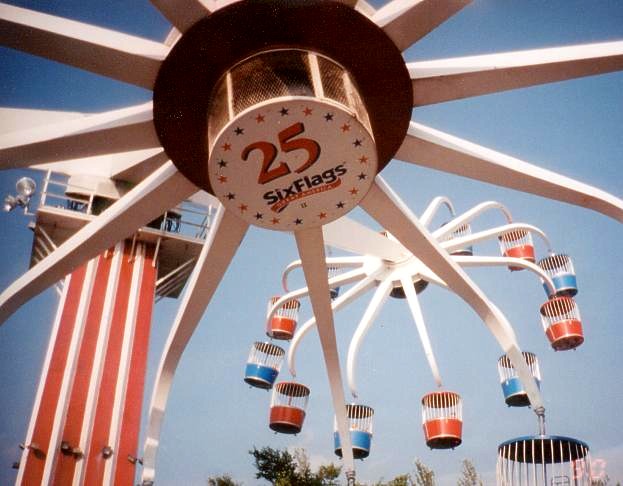 The Sky Whirl at Six Flags Great America, Gurnee, Illinois
