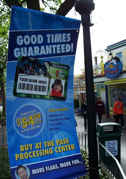 Six Flags Great America, Gurnee, Illinois