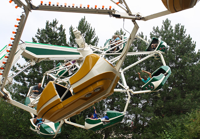 The Tripple Play at Six Flags Great America, Gurnee, Illinois